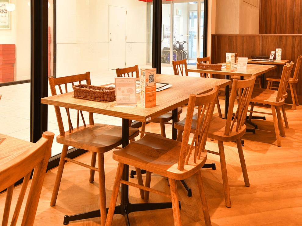 テーブル席の画像